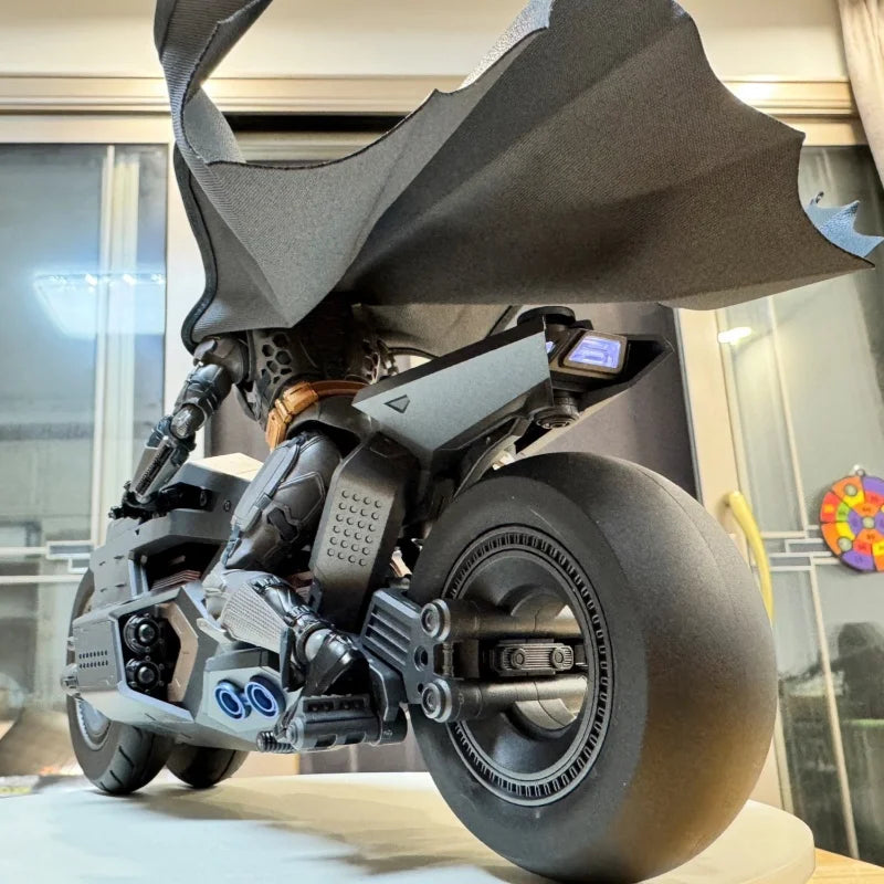 Batman Action Figure - the Dark Knight Collection with Batmobile Suit Toy Gift for Boys Modoking Ben Affleck Theme