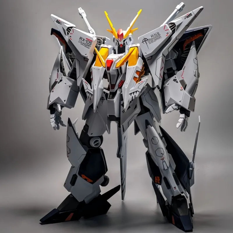 【In Stock】1/144 Jujiang Hguc Rx-105 Kexi Assembly Model Kit Collection Action Figures Plastic Model Kits Robot Toys Kids Gift