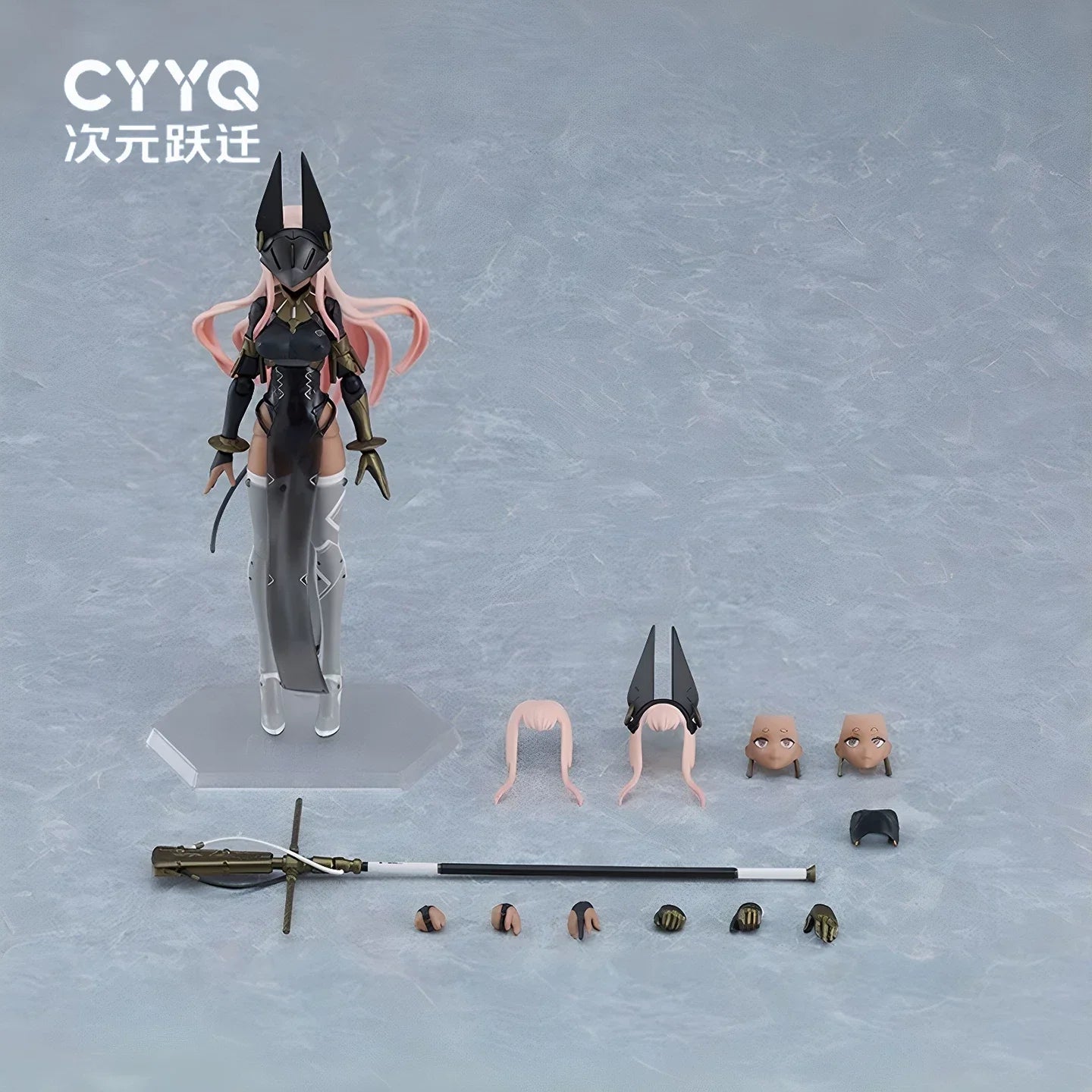 Articulated Bishoujo Anubis 579 Action Figure Egyptian Mythology God Model for PC Case Desktop Display Anime Collectible