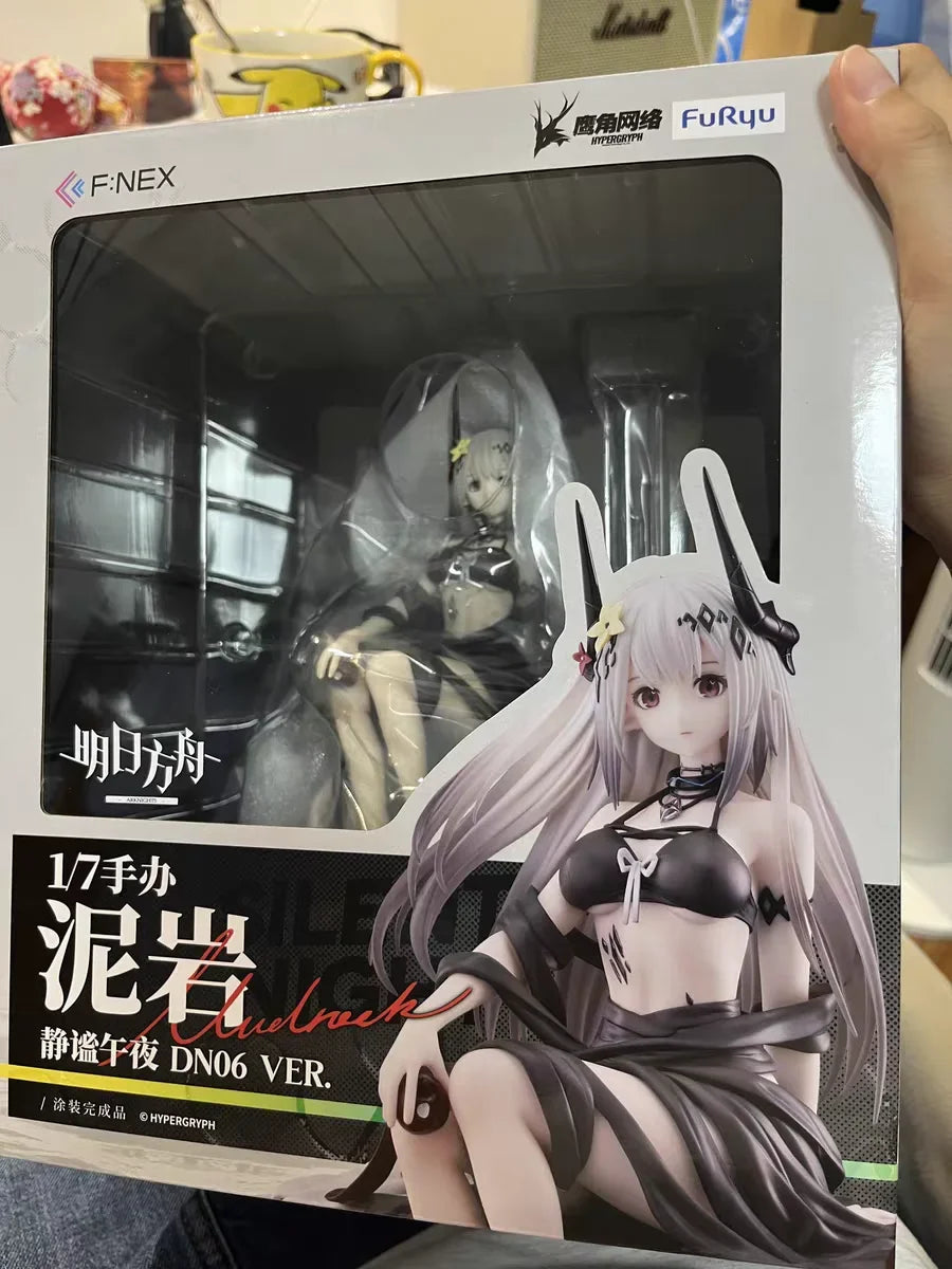 In Stock NEX Arknights Mudrock Swimsuit Tranquil Midnight DN06 Figure Action Collectible Model  Assemble Toys Gift