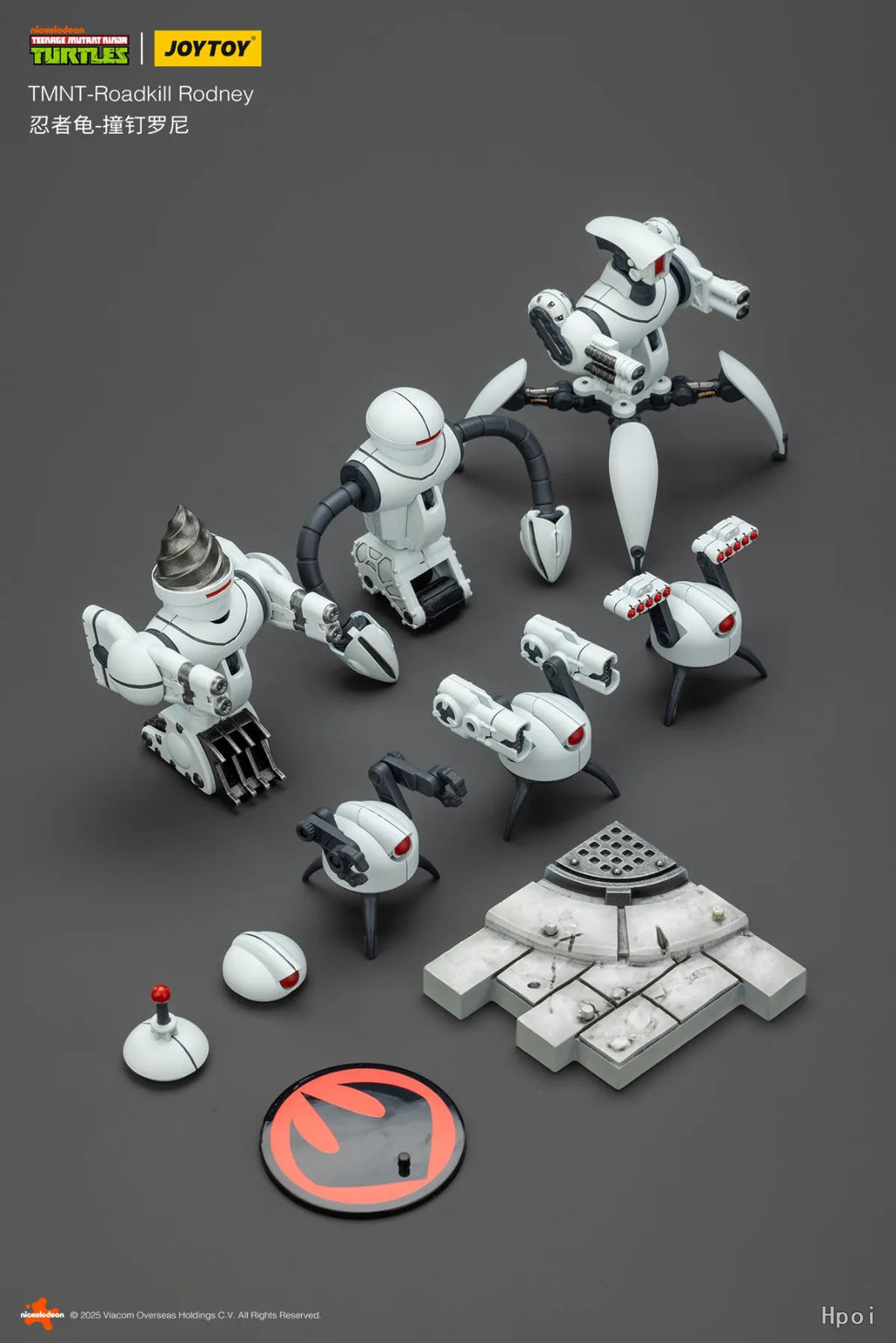 【SF】JOYTOY TMNT 1/18 Action Figure TMNT-Roadkill Rodney Model Toys Gifts Collection Ornaments