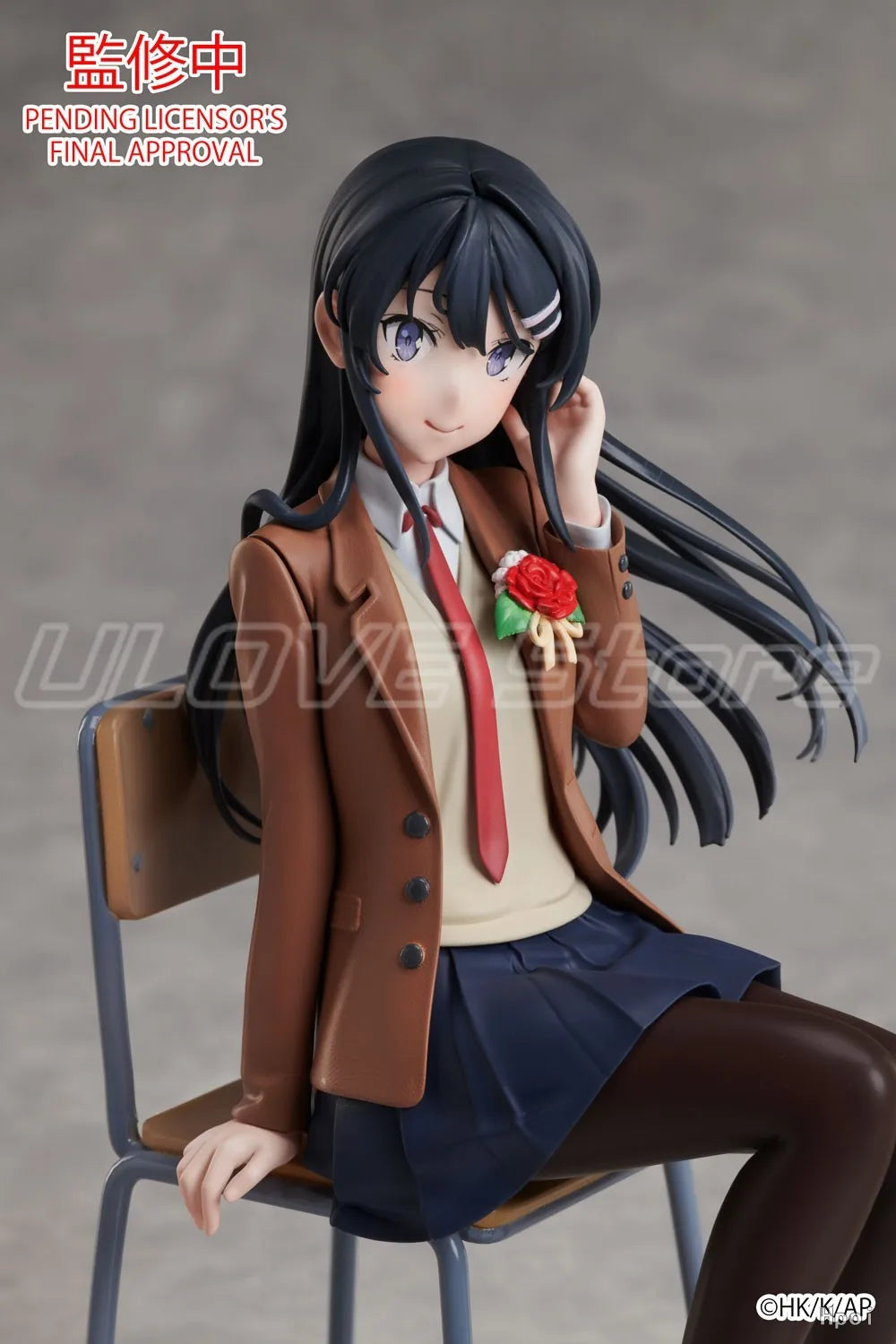 In Stock Original ANIPLEX+ Youthful Pig Headed Boy Won't Dream of Red Schoolbag Girl Sakurajima Mai Figure Model Anime Toys