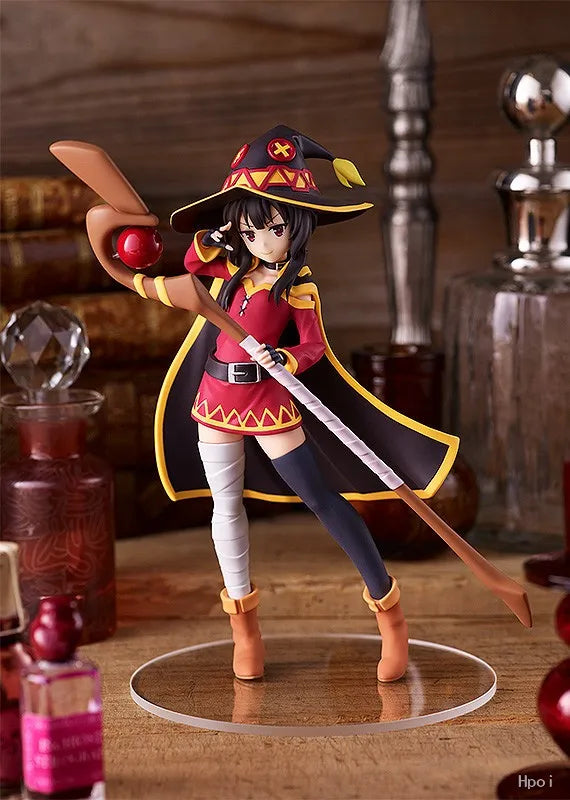 Original Max Factory PUP Kono Subarashii Sekai Ni Syukufuki Wo! Legend of Crimson Megumin Anime Figure Model Toy Gift Collection