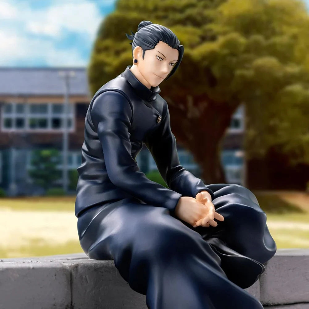 JJK Anime figure Geto Suguru Sitting Posture action figure gojo and geto figure pvc model Collection decoration toy Anime Gifts