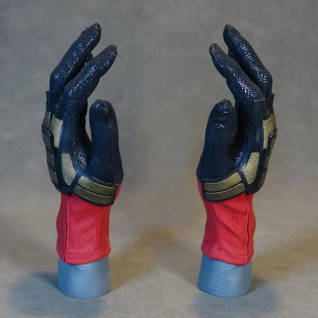 mar-vel Deadpool 3 Gloves Movie Restoration Self Built Model Handmade Adult Halloween Cosplay Gloves Accessory Gift (One Size)