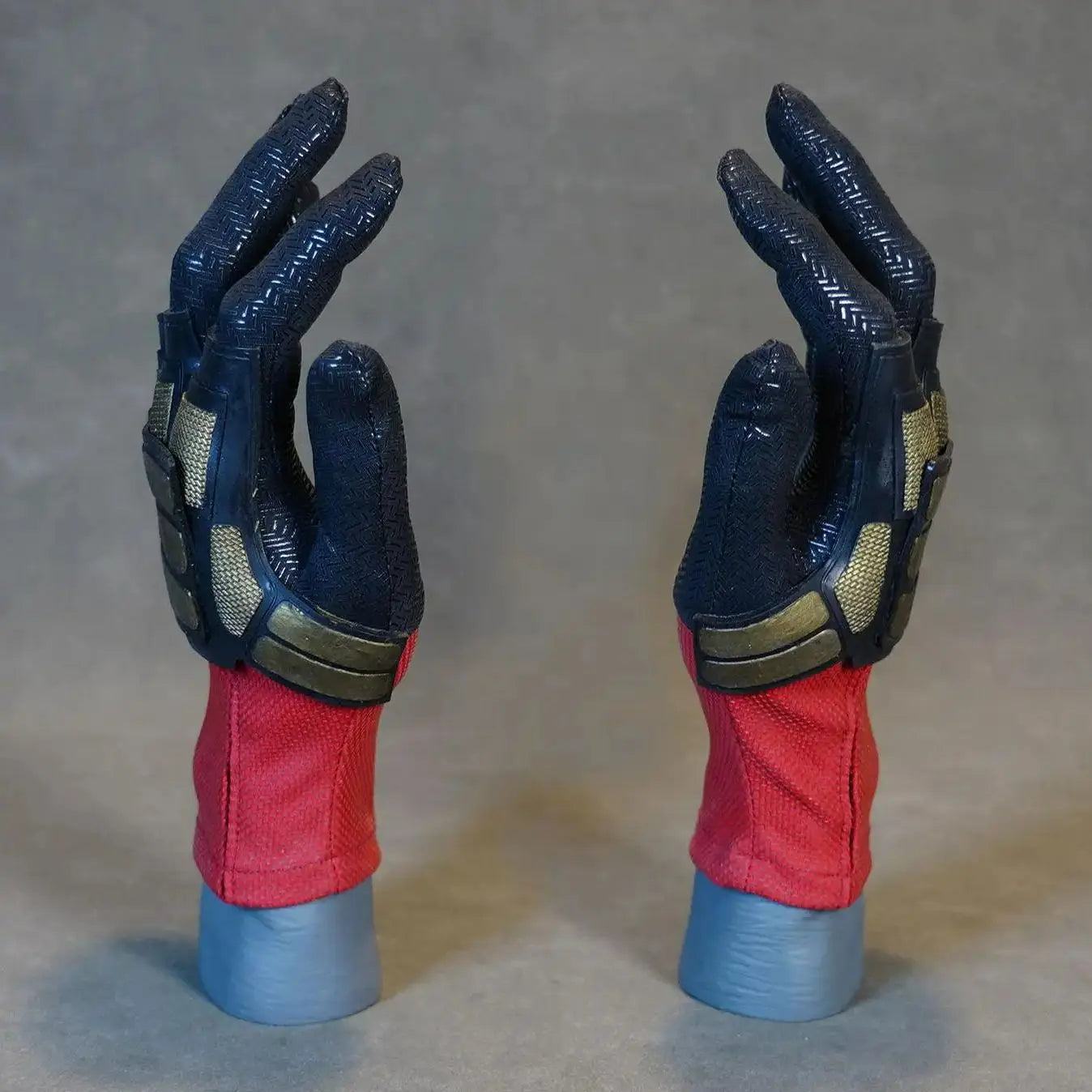 mar-vel Deadpool 3 Gloves Movie Restoration Self Built Model Handmade Adult Halloween Cosplay Gloves Accessory Gift (One Size)