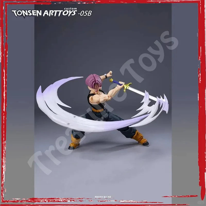 Tonsenarttoys Tonsen Arttoys Kamione Dragon Ball Z Super Saiyan SSJ SSJ2 Trunks 05a 05b Anime Action Figures Models Toys Gifts
