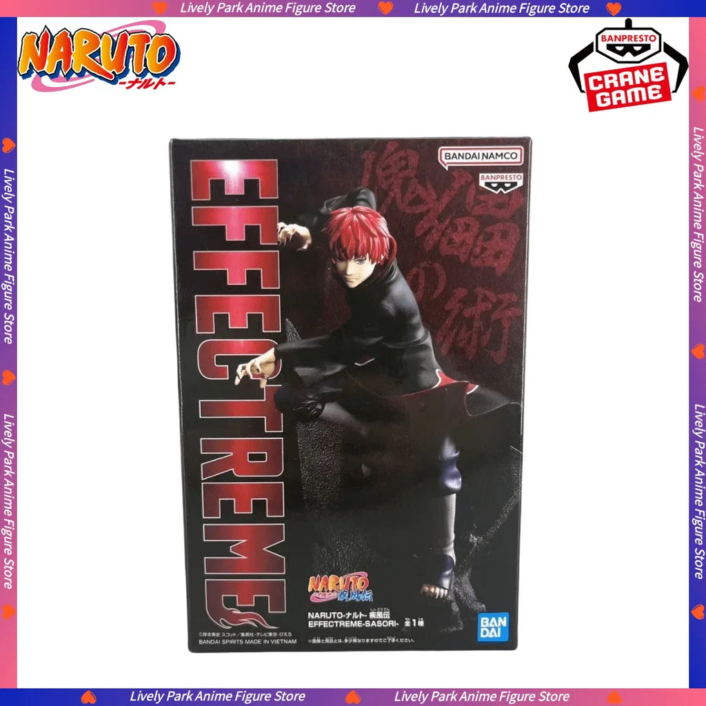 BANDAI Original BANPRESTO NARUTO EFFECTREME Shippuden SASORI Anime Figures Children Doll Collectible Desktop Ornament Toys Gifts