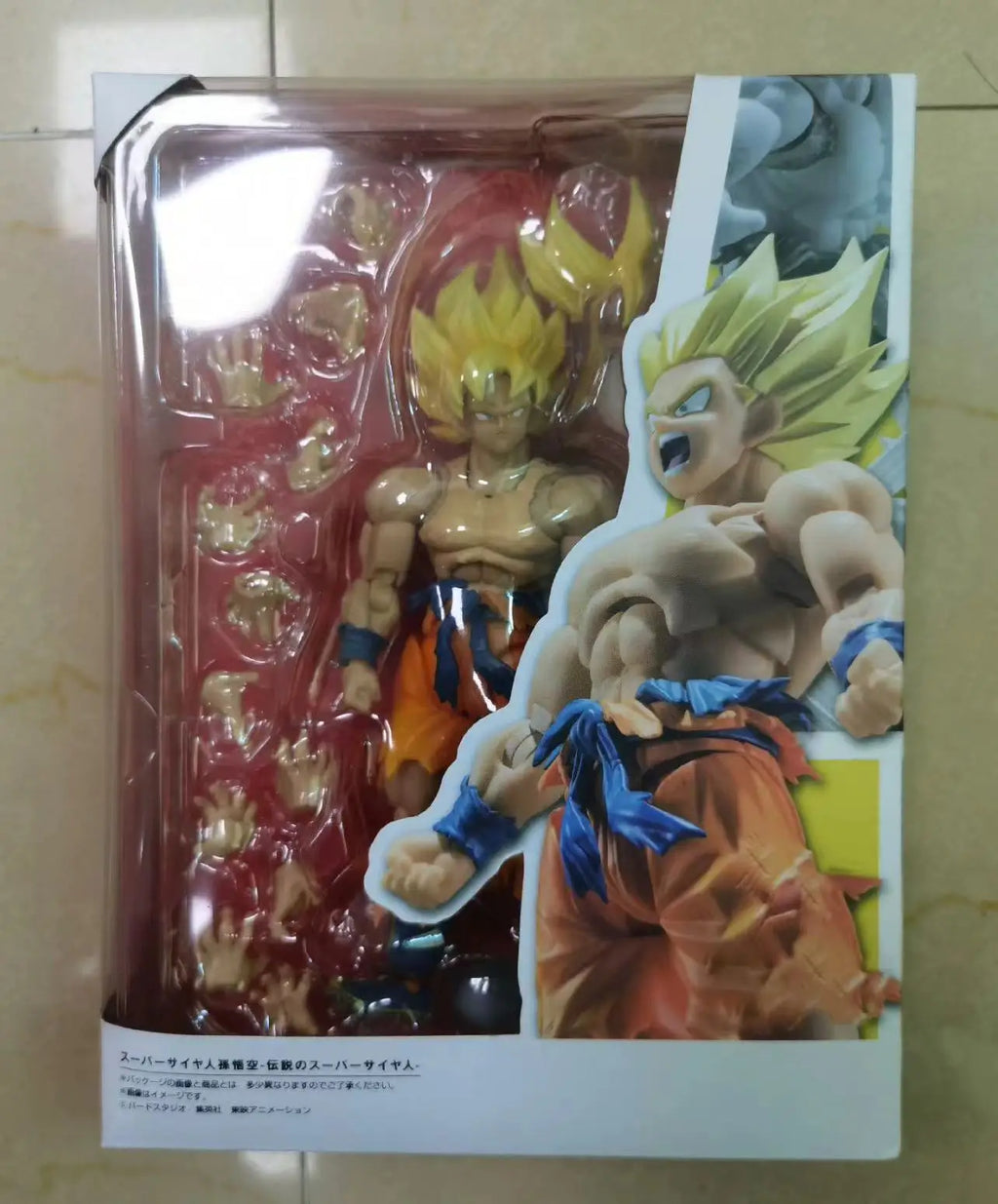 In Stock Anime Dragon Ball Z SHF Son Goku Legendary SH Figuarts Super Saiyan Action Figure Model Toy Gift Collection Figurine