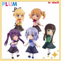 In Stock Original PLUM Is The Order A Rabbit? BLOOM 5-person Mini Figure Series Animation Figure Model Collection Toys