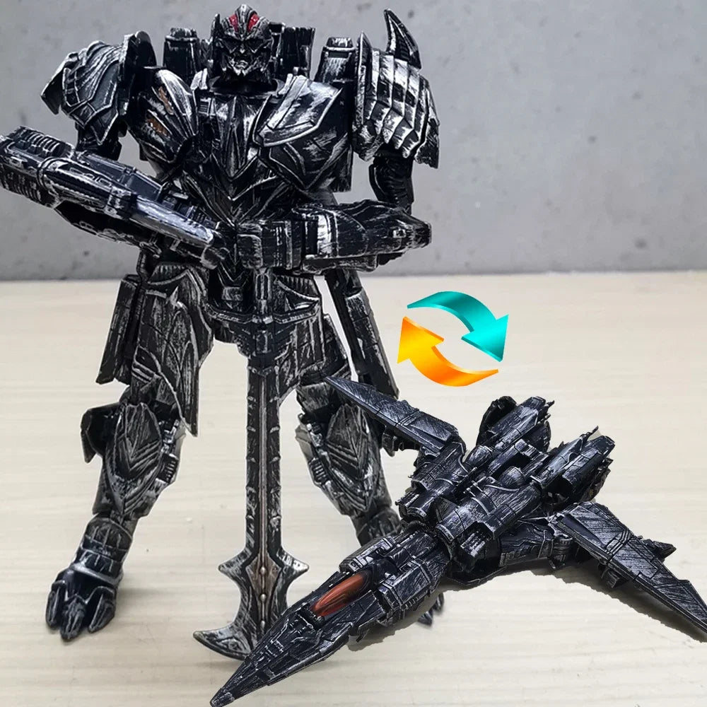 AOYI Transformation Toys Robot BMB Galvatron YS02 The Last Knight Decepticon Aircraft Deformation Action Figure Model