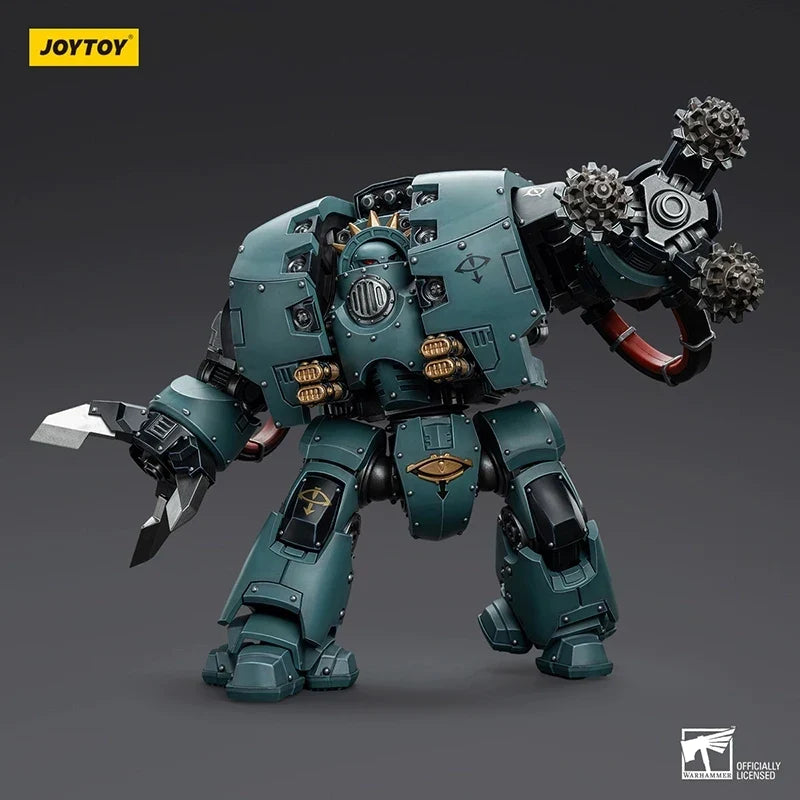 in Stock JOYTOY 1/18 Sons of Horus Leviathan Dreadnought with Siege Drills Mecha Anime Model Toy Action Figures Gift