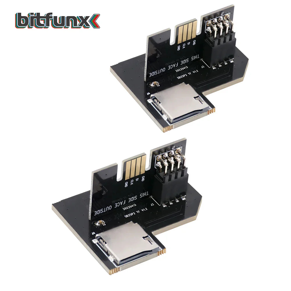 Bitfunx V1.3 SD2SP2 Pro SD Card Adapter Load SDL Micro SD Card TF Card Reader for Nintendo Gamecube NGC NTSC Serial Port 2