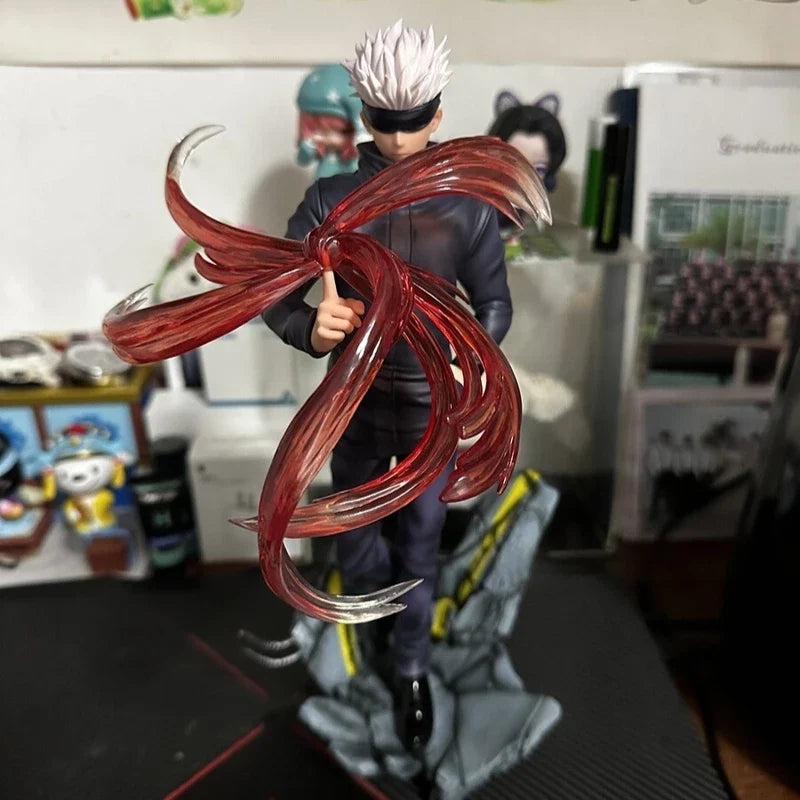 Spell Return Battle ZERO Battle Gojo Gojo Handheld Virtual Style Fury Special Effects Scene Model Ornament for Men andWomen Gift