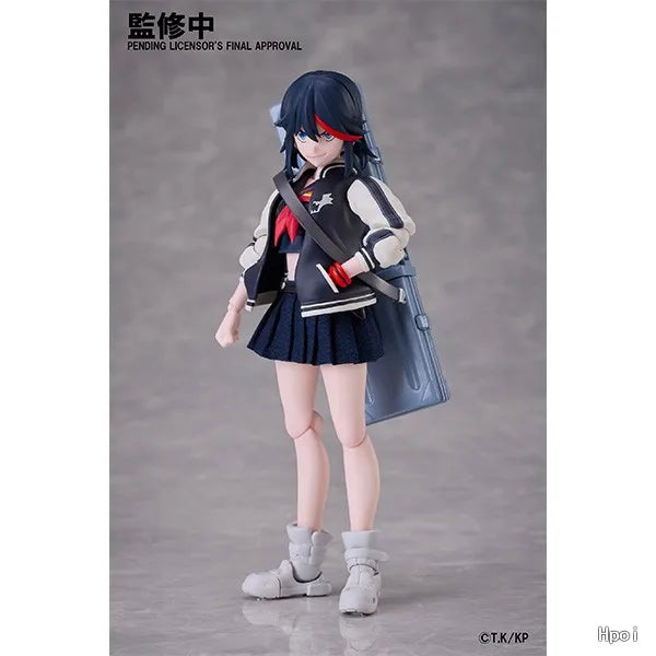 '+In Stock Original  ANIPLEX+ BUZZmod. KILL La KILL Matoi Ryuuko 14cm Animation Movable Doll Model Figure 2025 New Product