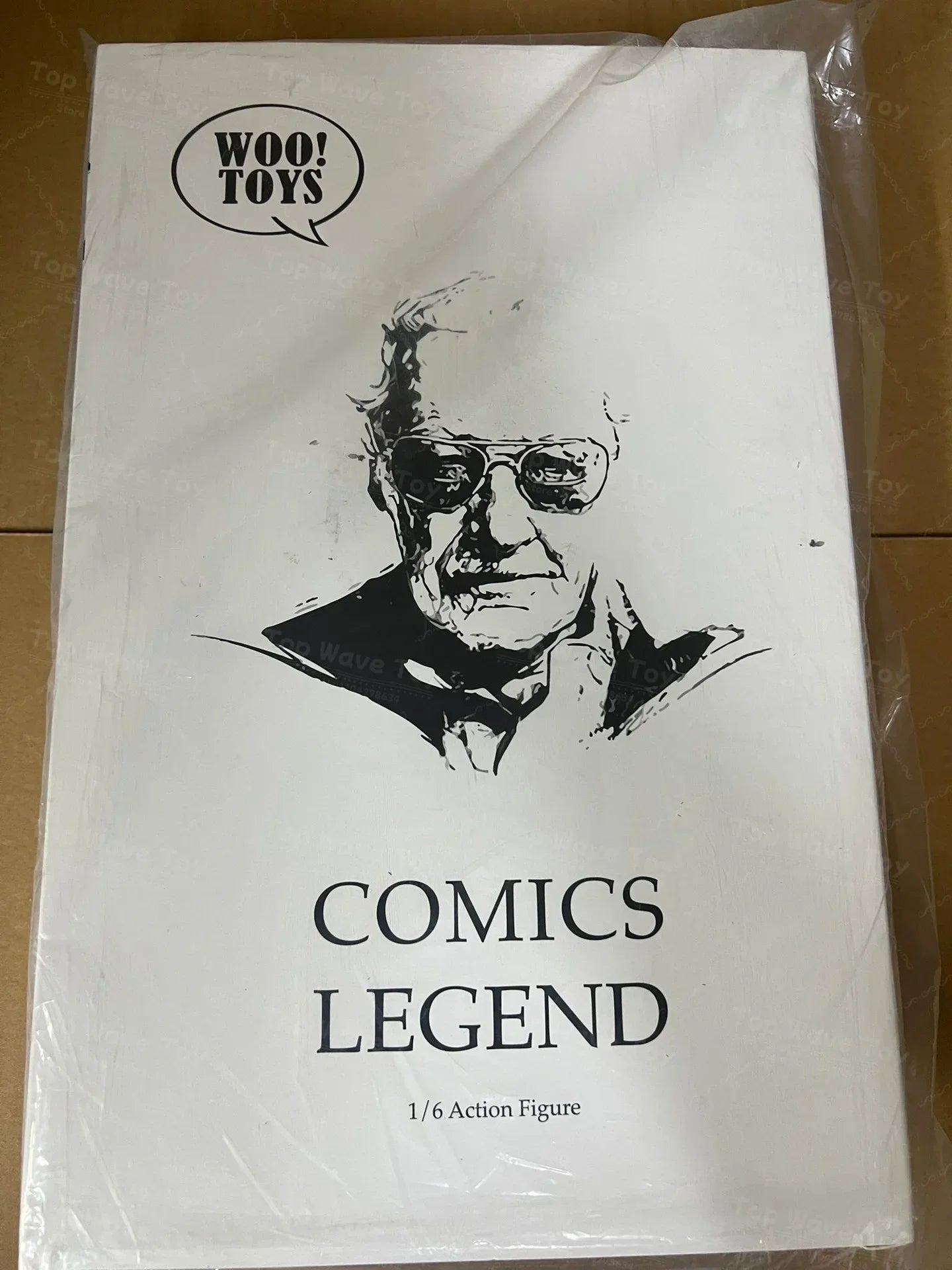 Brand New Woo Toys WO-001 1/6 Comic Legend Man Action Figure Lee Male Behind Marvel Delicate Model 12" Full Set Hobby Toys