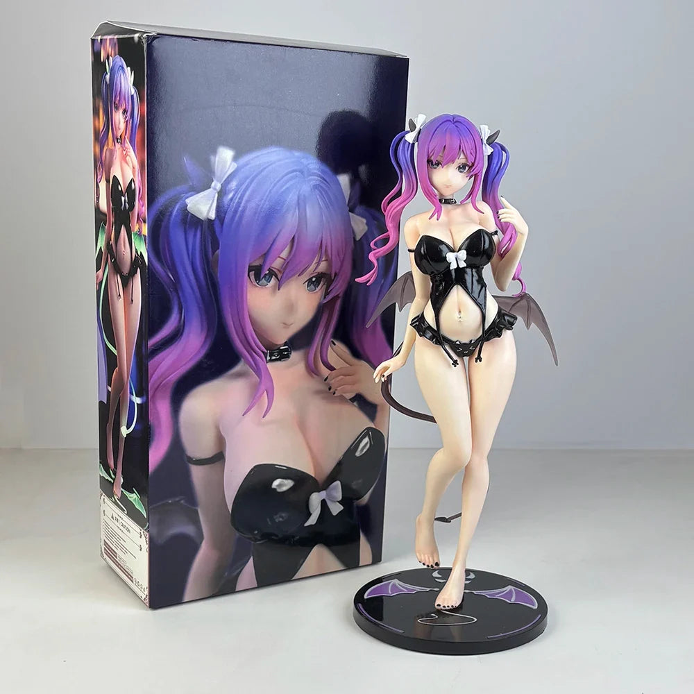 Anime Glowing Little Succubus Momoko 1/6 PVC Action Figure Toys 27cm Momoroser Girls Anime Figure Model Collection Doll Gift