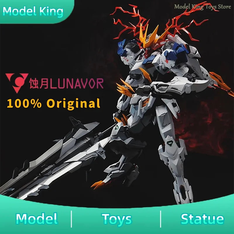 New LUNAVOR 1/100 XY-01 Barbatos Wolf King Alloy Skeleton GK Assembly Model Kits Action Figure Collection Toys Birthday Gifts