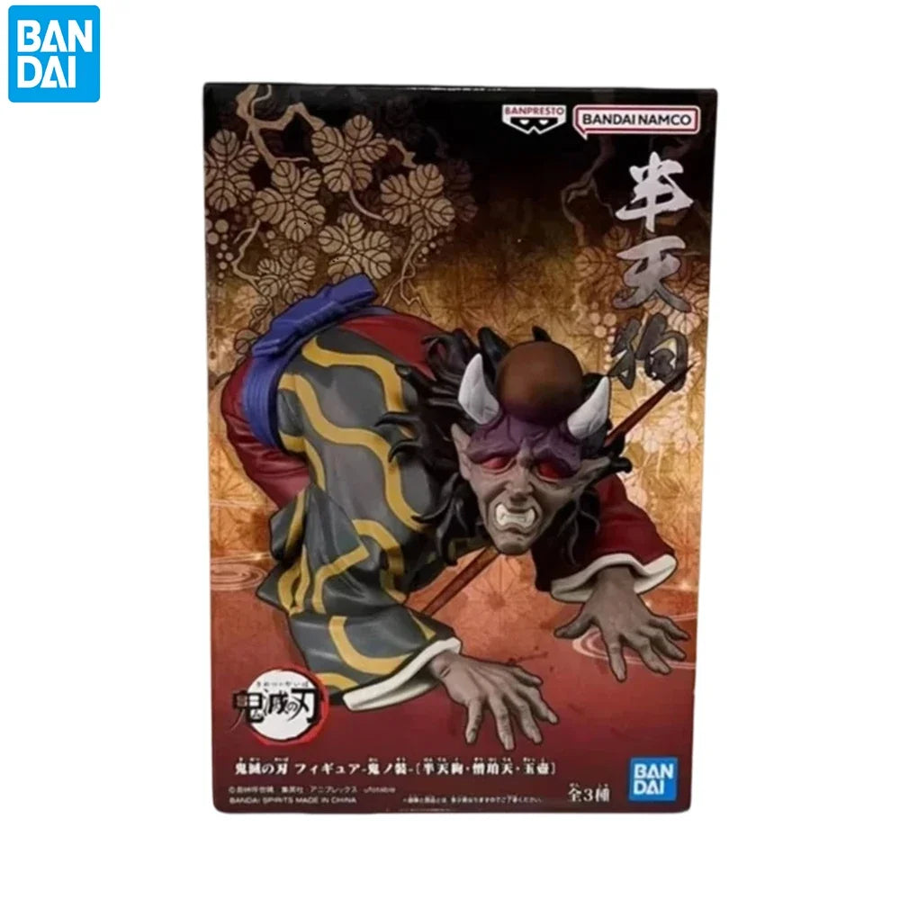 Original Bandai Banpresto Demon Slayer Twelve Kizuki Gearspring Kibutsuji Muzan Hantengu Giyuutarou Gyokko Daki Pvc Figure Model