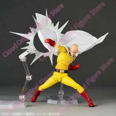 In Stock 100% Kaiyodo1/12 Revoltech Amazing Yamaguchi One Punch Man Saitama Genos PVC Anime Action Figures Model Toy