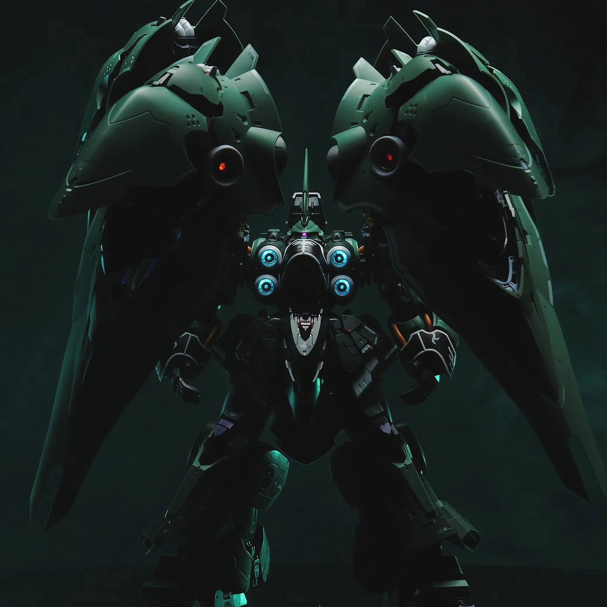 2025 Axis Model Works Osiris Aerial Dominator 1/100 Assembling Movability Model Toys Mecha Nz-666 Kshatriya Led Lighting Kit