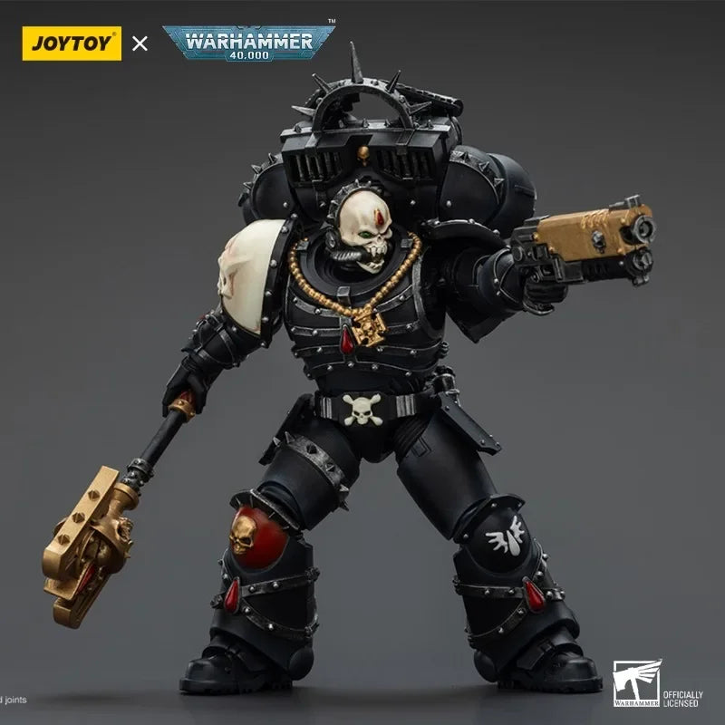 JOYTOY Warhammer 40K Blood Angels Lemartes 1/18 Action Figure Doll Anime Figurine Collection Model Statue Collectible Toy Gifts