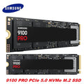 SAMSUNG SSD Memory MZ-VAP1T0BW 9100 PRO Internal SSD PCIe 5.0 x4, NVMe 2.0 Hard Drive SSD for Gamers Compatible PC Playstation 5