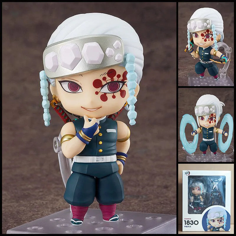 Demon Slayer Agatsuma Zenitsu Figma Action Figure - Anime Collectible Model Toy for Fans And Collectors Painted DX-522