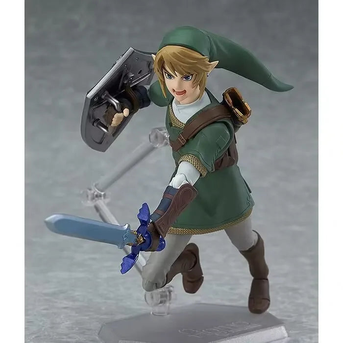 Luxury Skyward Sword Figma 320 Link Zelda Twilight Princess DX Ver. Breath Of The Wild Action Figure Model Toys Joint Movable