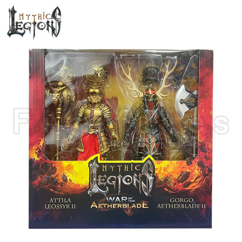1/12 6 Zoll Four Horsemen Studio Mythic Legions (2 STÜCK/SET)Actionfigur Attila Leossyr 2 Gorgo 2 Modell