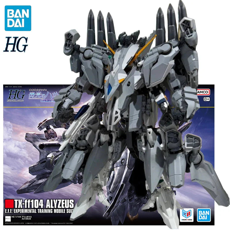 BANDAI HG 1/144 Mobile Suit Gundam Hathaway: The Sorcery Of Nymph Circe‌ TX-FF104 ALYZEUS Anime-Actionfiguren Bauspielzeug