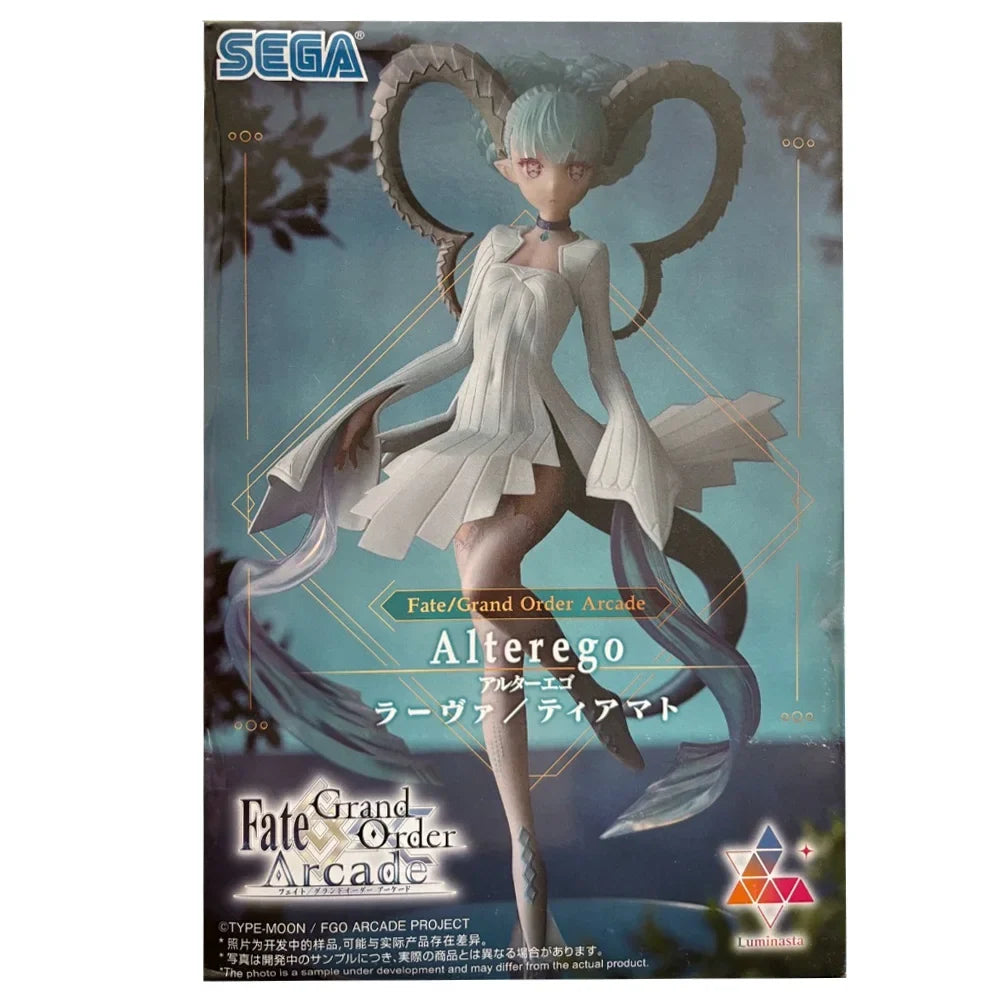 In Stock SEGA Original Genuine Anime Fate/Grand Order Arcade Tiamat Luminasta Alter Ego Larva 18cm Collections Model Toy Figures