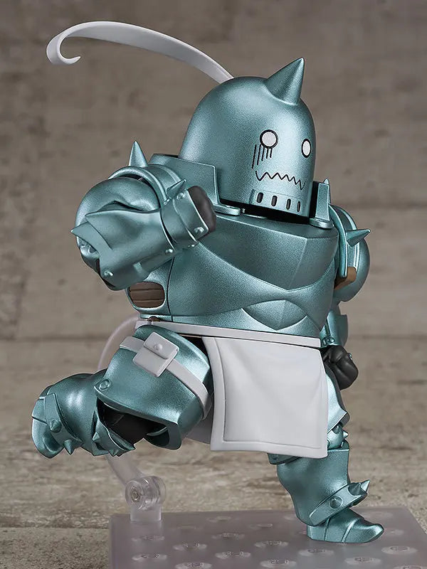 Q version Fullmetal Alchemist Alphonse Elric 796 Action Figure Anime Doll Toy Desktop Ornament Kawaii cat In Retail Box