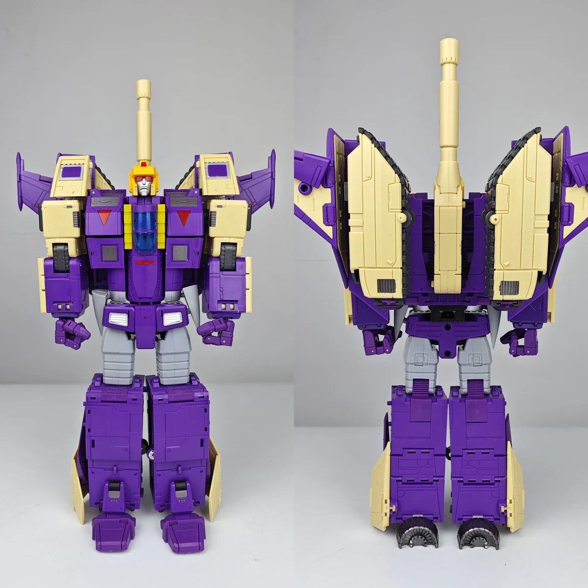 Transformation G1 DX9 D08 Gewalt 3.0 MP Scale Blitzwing Three Changes Aircraft Tank Model Action Figure Toys With Box