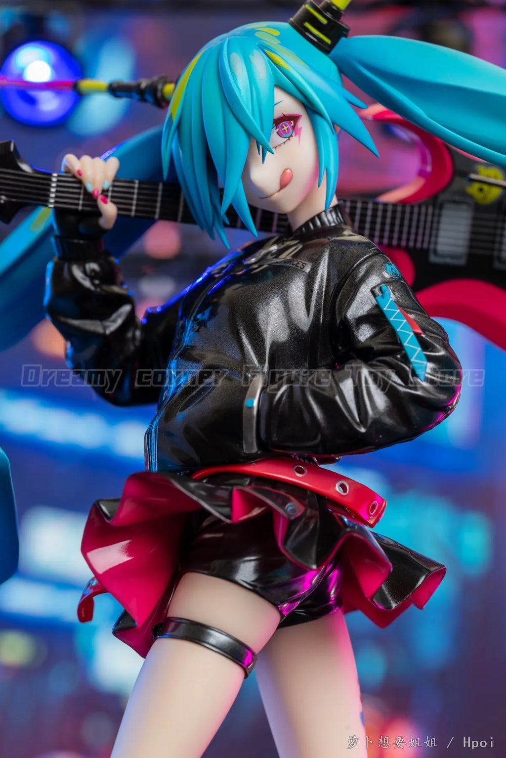 【In Stock】Stronger Tokyo Otaku Mode Piapro Characters Hatsune Miku LAM Rock Singer Ver 1/7 Scale Figure Toys Ornaments
