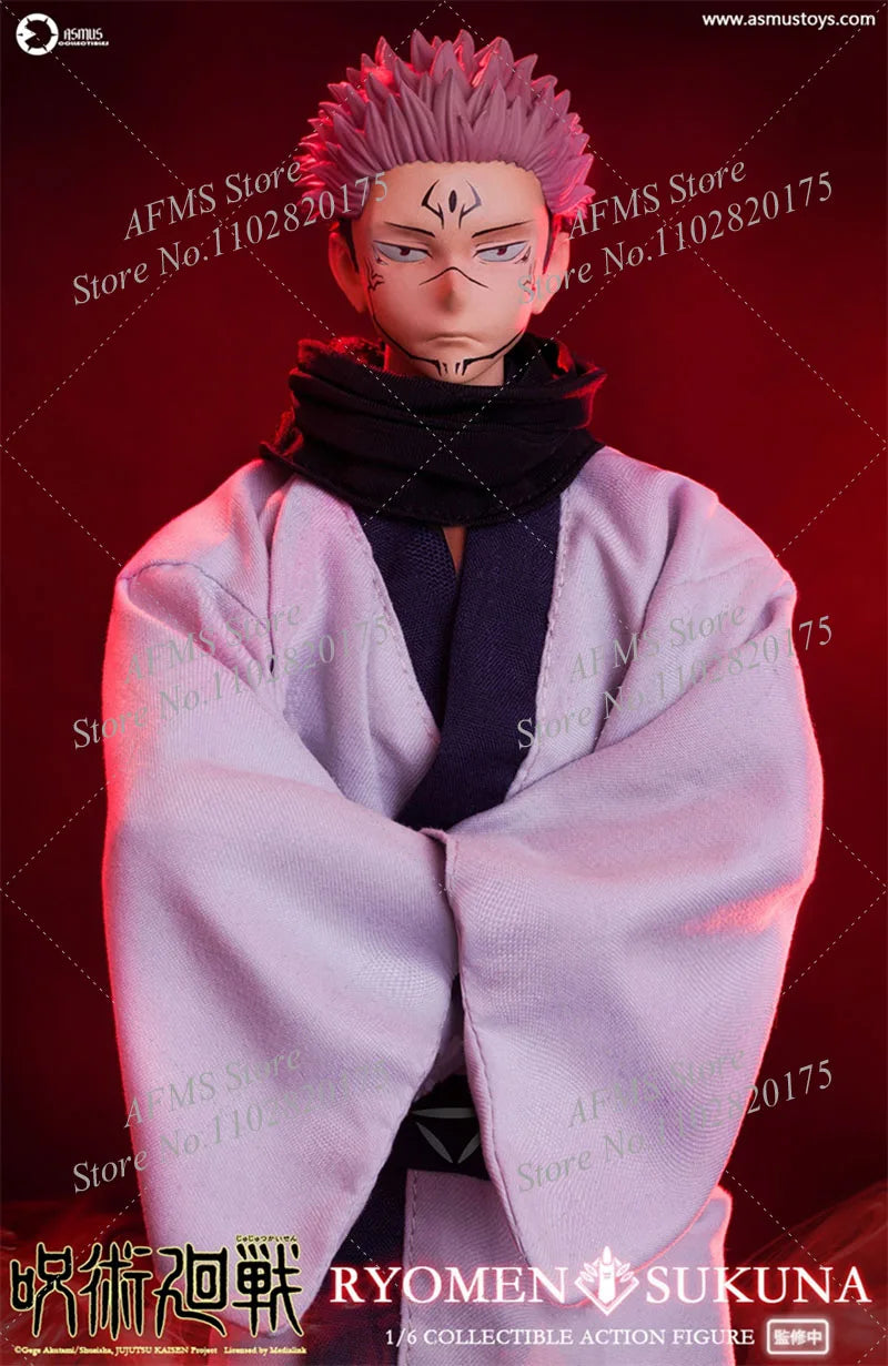 Asmus JJKS05 1/6 Scale Collectible Figure Ryomen Sukuna Jujutsu Kaisen 12Inch Men Soldier Action Figure Model