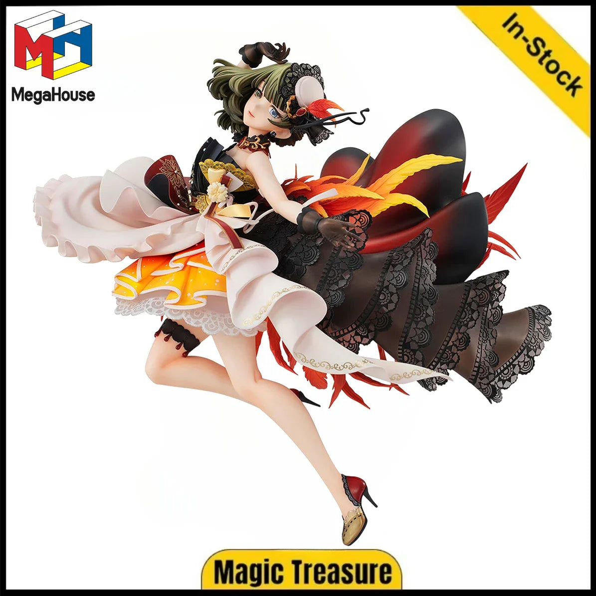 【Auf Lager】MegaHouse Brilliant Stage THE IDOLM@STER Cinderella Girls Takagaki Kaede Ewige Flügel Schönheitsmodell Spielzeugsammlung