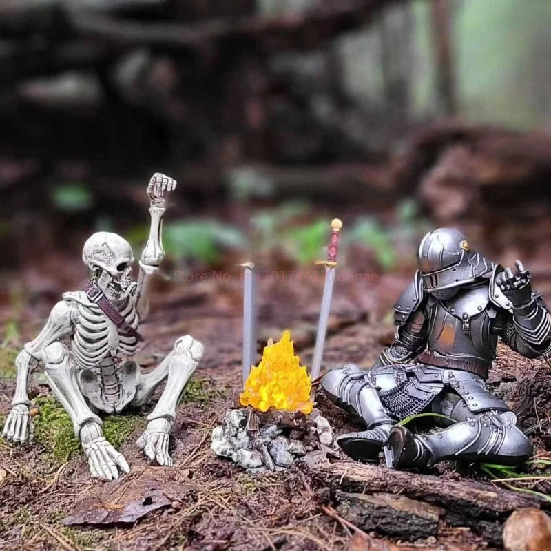 Original Four Horsemen Studios Exclusive Blood Knight Valiant Knight Big Head Demon Cosmic Skull Mythic Legions Deluxe Figures