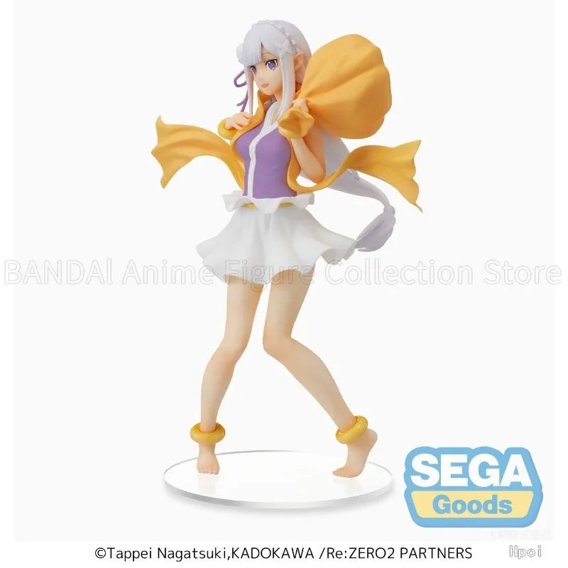 In Stock Original Super Premium Re: ZERO - Starting Life in Another World - 2nd Season Emilia Fujin Model Toys Gifts Collection