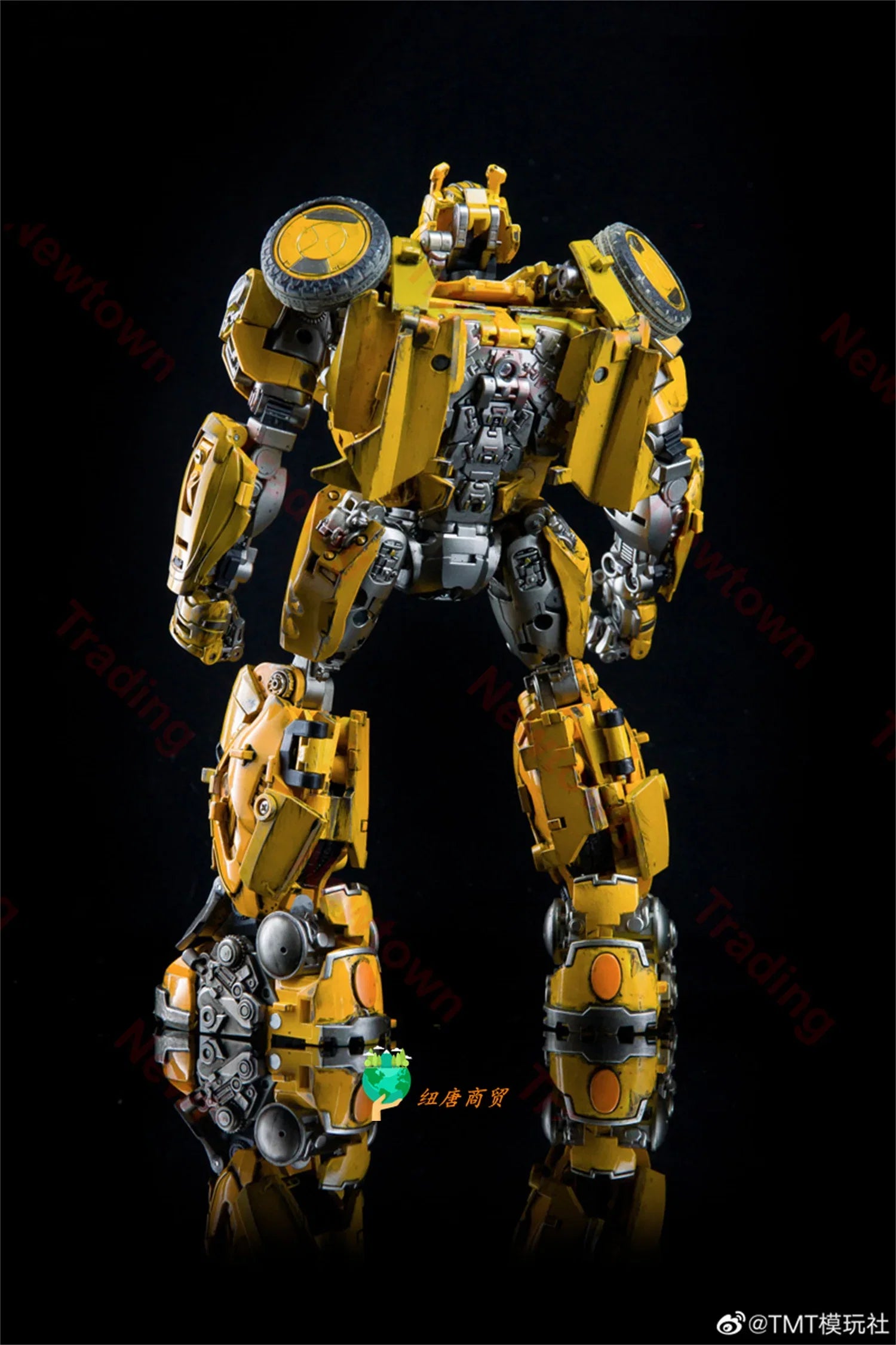 In Stock Transforming Robot Action Figure, Combat Damage Coated, 3A Scale, TMT, TMT-01, TMT01, BEE