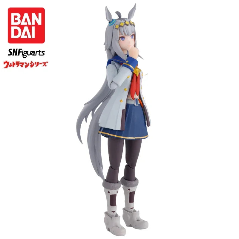 In Stock Bandai Original S H Figuarts Pretty Derby Oguri Cap Model Doll Brand New Boxed Action Figure Anime Characters Garage