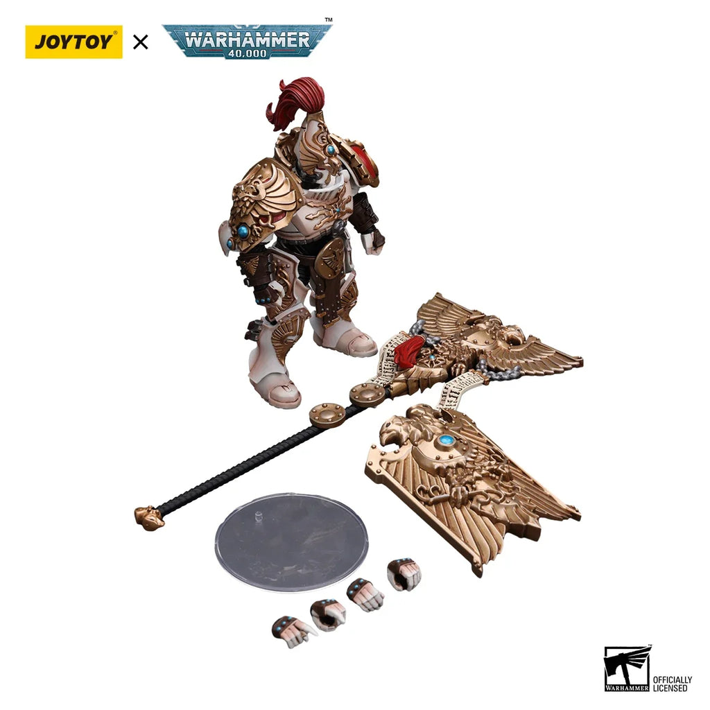 [IN-STOCK] JOYTOY Warhammer 40K 1/18 Action Figures Adeptus Custodes Solar Watch Anime Collection Model Toys