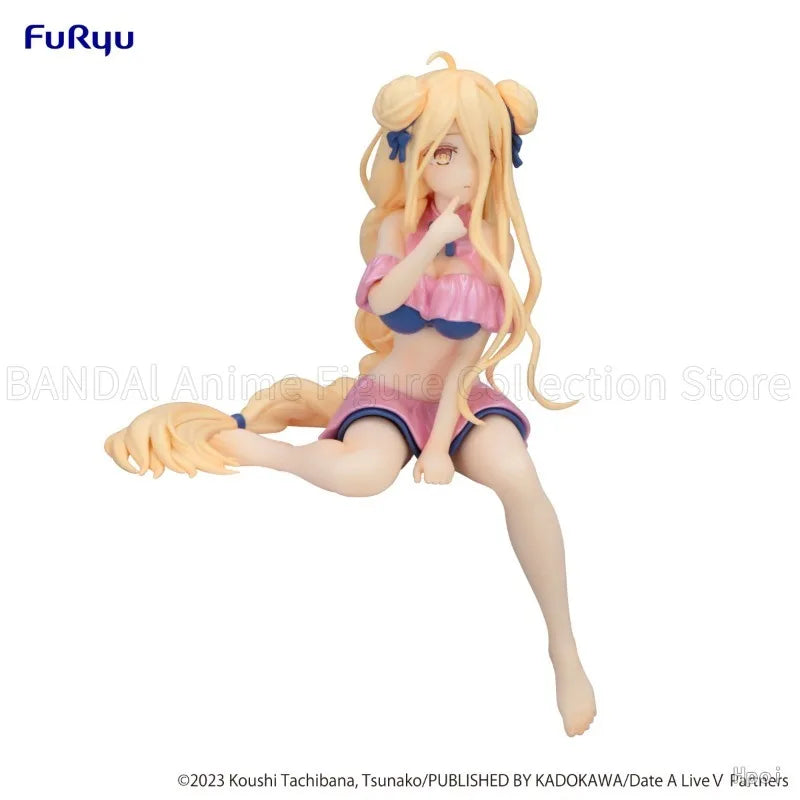 May 2026 Pre-sale Original FuRyu Noodle Stopper Figure Date A Live V Hoshimiya Mukuro Pink Swimsuit Version Model Toys