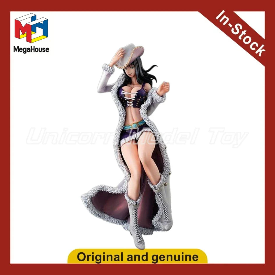 【UA】Auf Lager Original MegaHouse POP "Playback Memories" Nico Robin Anime Figur Modell Spielzeug Geschenke