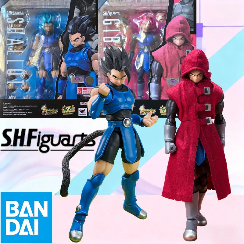 Auf Lager BANDAI Originalverpackung S.H.Figuarts DRAGON BALL GIBLET SHALLOT SHF Actionfigur Modell Spielzeug Geschenk für Kinder Schaumstoffbox-Verpackung