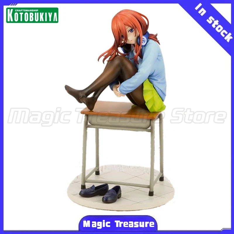 【MT】Original KOTOBUKIYA The Quintessential Quintuplets Nakano Miku 1/8 Scale Figure Toy Model Collection