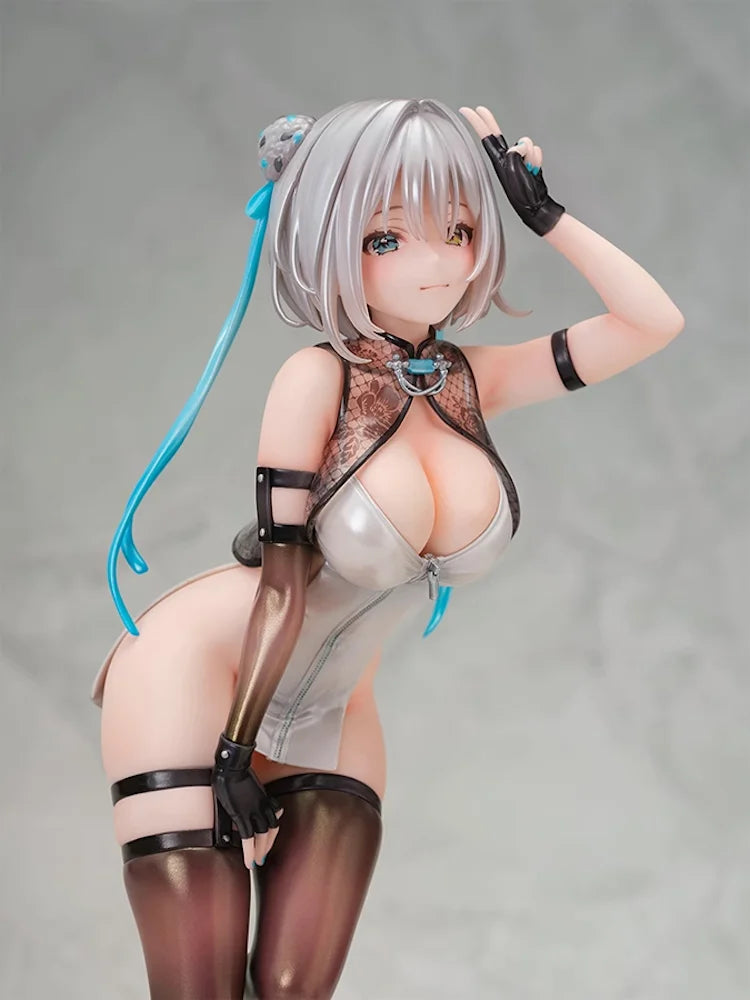 1/6 Native Figure Rocket Boy Dsmile Meyer Meimei Cheongsam Anime Girl Pvc Action Figure Toy Statue Sexy Collection Model Doll to