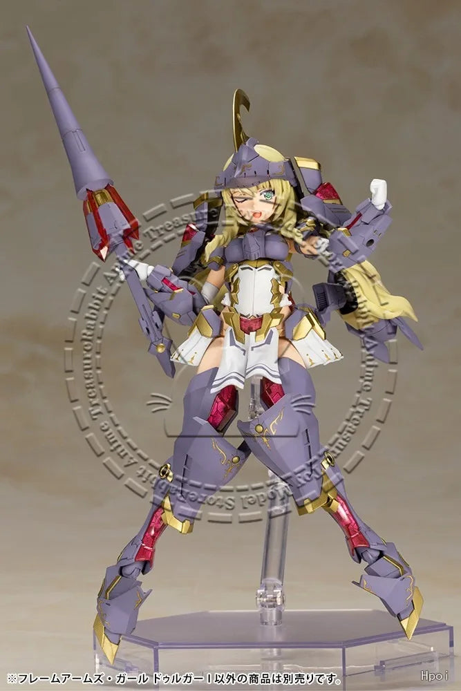 In Stock Original Genuine Kotobukiya Frame Arms Girl Durga I PS&PE&ABS&POM&PVC Anime Movable Assembly Model Kit Collectible Toy