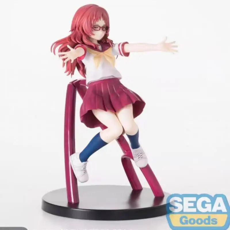 Original Sega The Girl I Like Forgot Her Glasses Luminasta Mie Ai Grimace Hug Private Server Pvc Collector Figure Model Toy Gift
