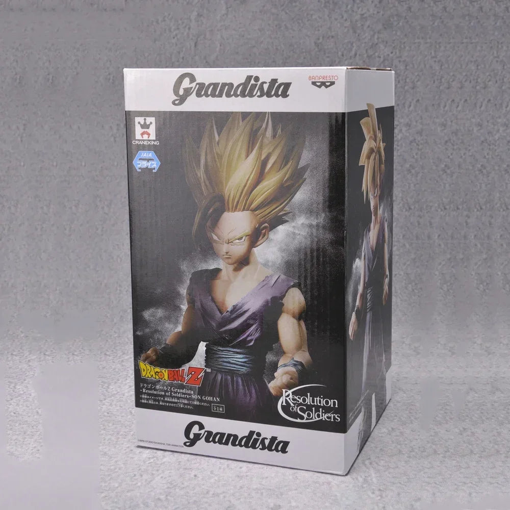 Auf Lager Banpresto Echtes Original Dragon Ball Grandista Super Saiyajin Son Gohan Anime Actionfigur Sammlungsmodell Spielzeug Geschenke
